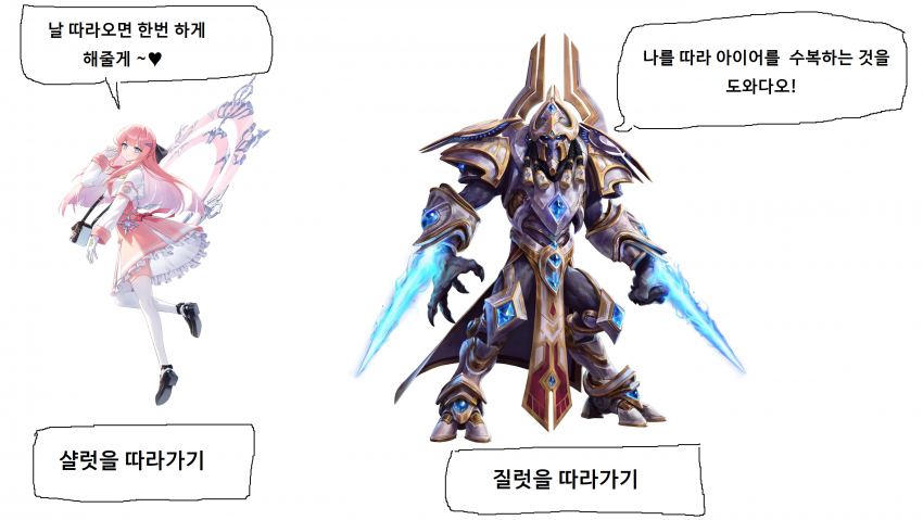 샬럿을 믿기 vs 질럿을 믿기