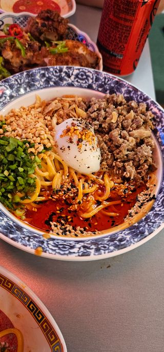 방송전에 친구랑 먹은거