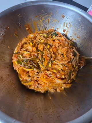 오래만에 비빔밥