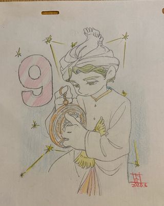 천막의 자두가르 지금까지 카운트다운 일러스트