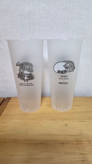 쁘x디39 콜라보컵 실물