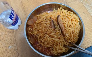배홍동 냉면육수 쫄쫄면