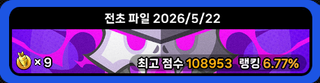 젠존제 강습전 점수 변화