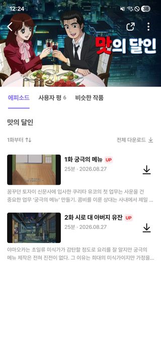 라프텔 맛의 달인 1화, 2화 공개
