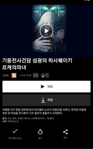 넷플릭스 섬광의 하사웨이:키르케의 마녀 공개
