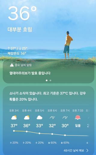 현재 날씨