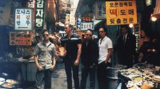 유머)싱글벙글 한국 여행 온 외국인 아재들 