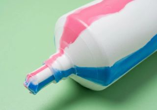 유머)치약통 속 치약은 어떤 모습일까?
