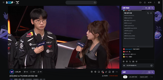 lck 방송 처음 들어가봤는데