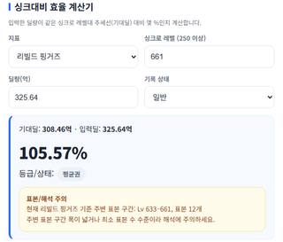 유레 성적표
