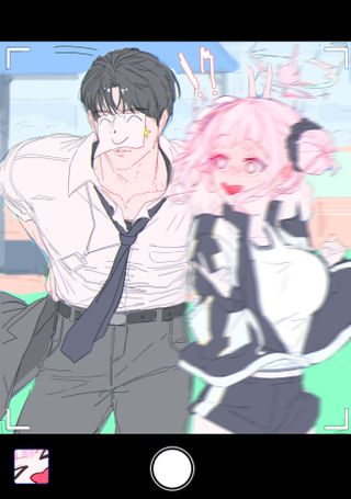 사진 찍는데 난입한 센세