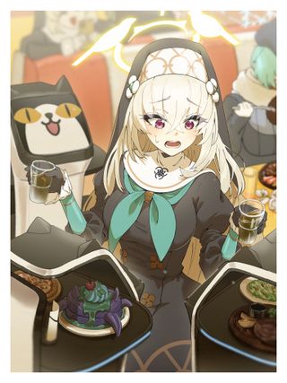 데카그라마톤에 포위된 사쿠라코