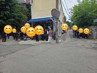 우리동네에 촬영중이었네요
