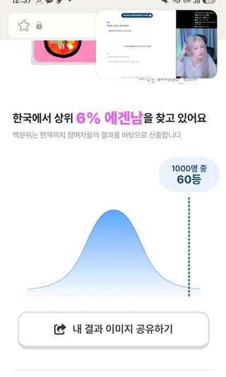 애겐테토 이상형!테스트