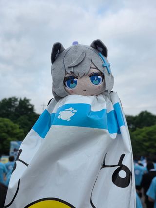분홍 소시지 수색중