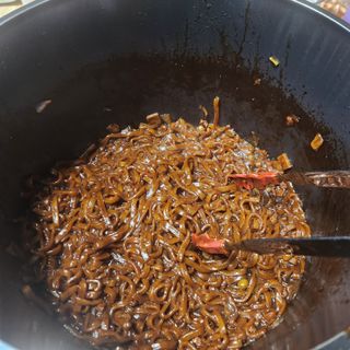 동생이끓여준 짜왕
