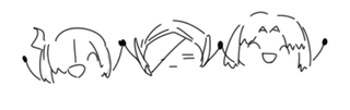 ꇴ^  　    _=     　  ⌒ᗜ⌒