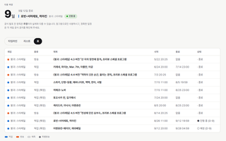 서브컬쳐 게임 일정 자동 수집 사이트 사전 공개