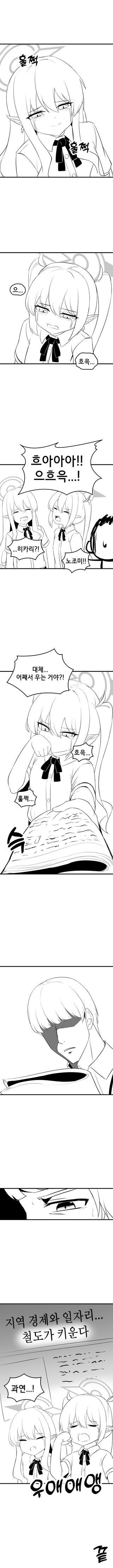 철도가키 우는 만화