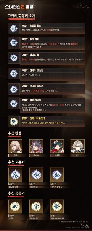 소녀전선2: 망명 | 전술인형 「로렐라이」 스킬&키 소개