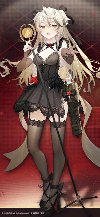 소녀전선2 망명 중섭 '고요의 피스티' 버전 공식 월페이퍼 배포