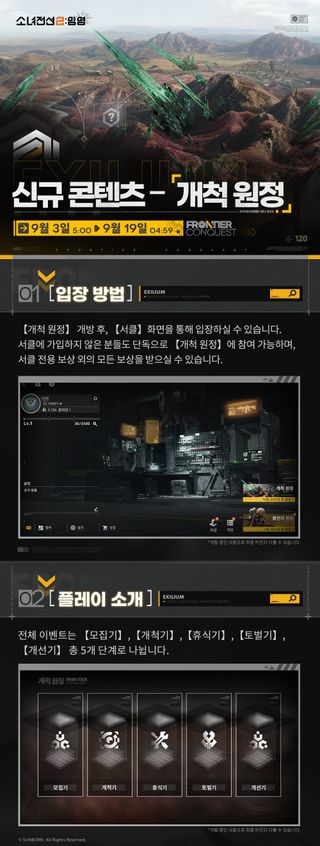 소녀전선2 망명 신규 콘텐츠 '개척 원정' 소개