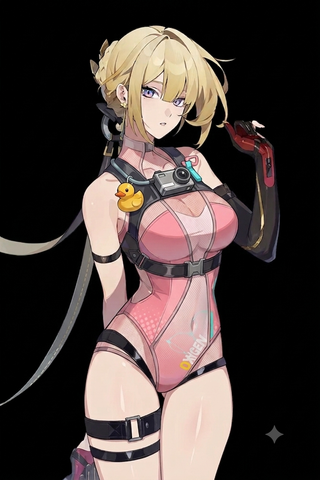 유즈하 수영복 