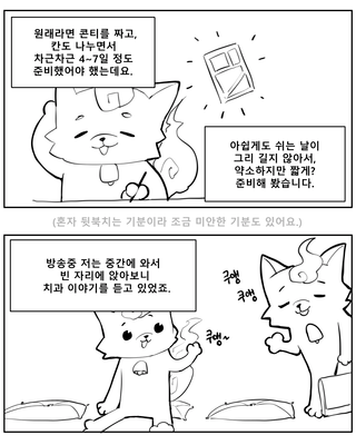 26.10.07 뒷북 또는 응원 그리고 만화