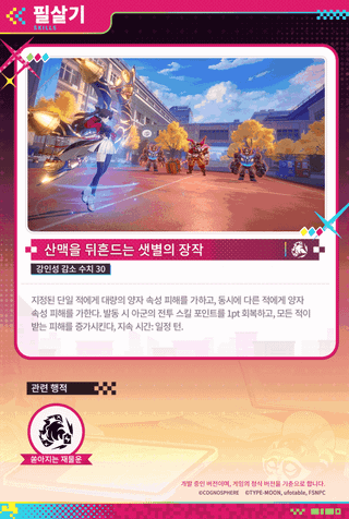 캐릭터 프리뷰 | 토오사카 린