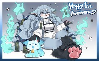 1주년 축하 축전 여기에도 올려야지!
