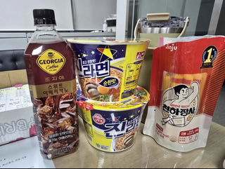 야간당직 하루치 간식