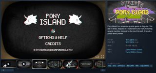 스팀)공포게임 "Pony Island" 10월 13일까지 무료 배포